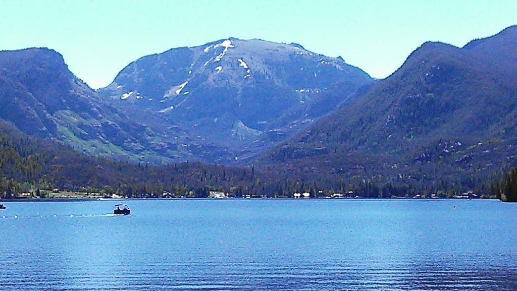 Grand Lake, Colorado's largest natural lake.