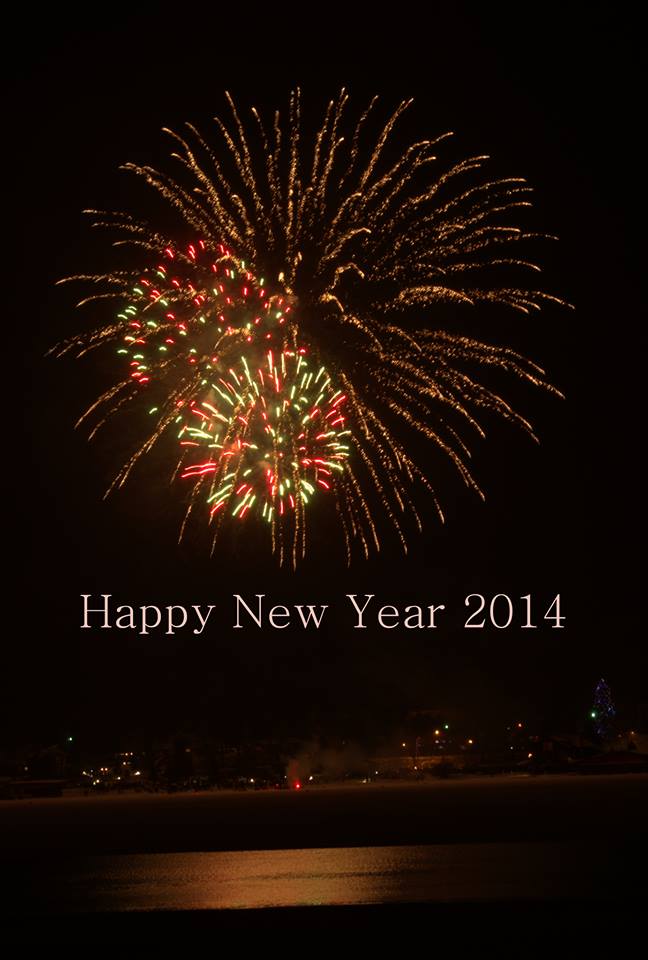 New Years Fireworks in Grand Lake Colorado