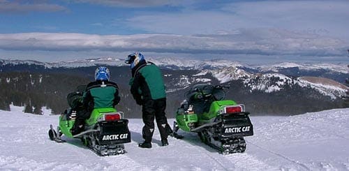 Grand Lake Colorado Snowmobiling