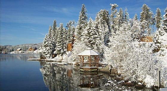 Winter in Grand Lake, Colorado