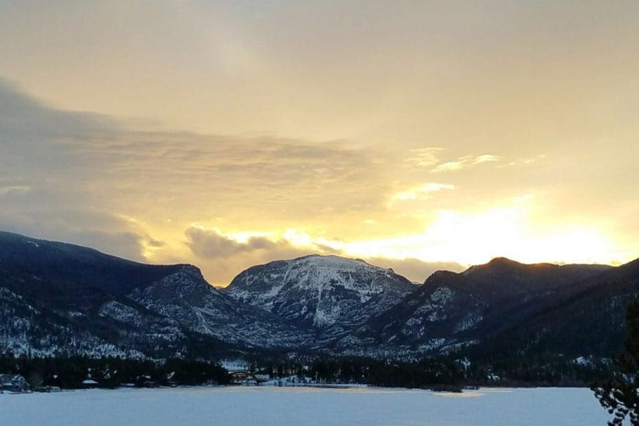 Winter Sunrise Western Riviera